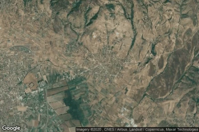 Vue aérienne de Arachinovo