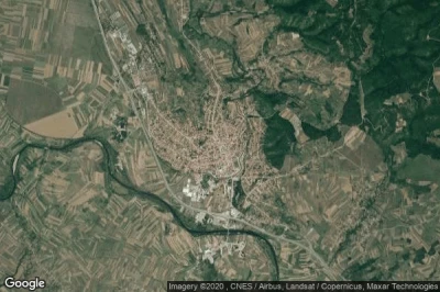 Vue aérienne de Aleksinac