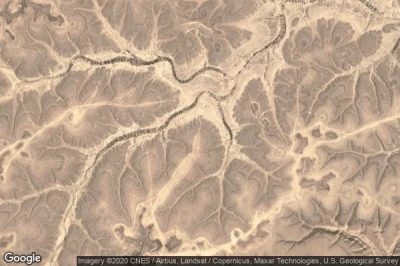 Vue aérienne de Hajar al Mushaikh