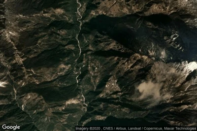 Vue aérienne de Chaurikharka