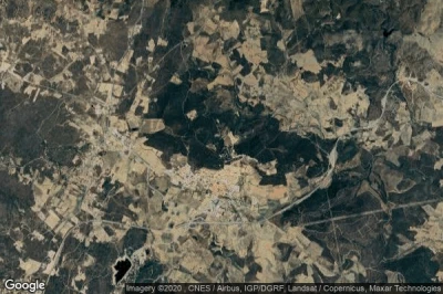 Vue aérienne de Vila Flor