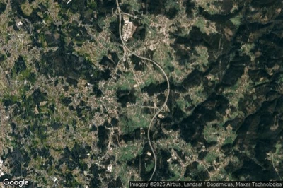 Vue aérienne de Gião