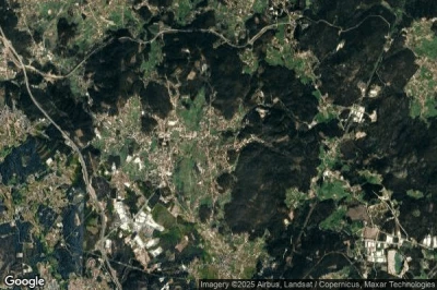 Vue aérienne de Fajões