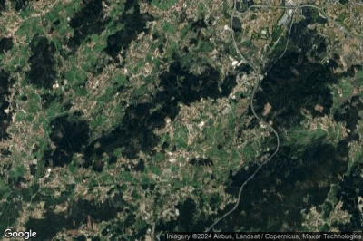 Vue aérienne de Tebosa