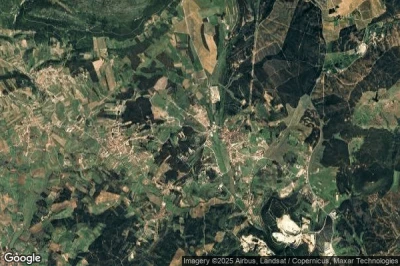 Vue aérienne de Abrigada
