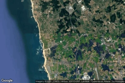 Vue aérienne de Labruge