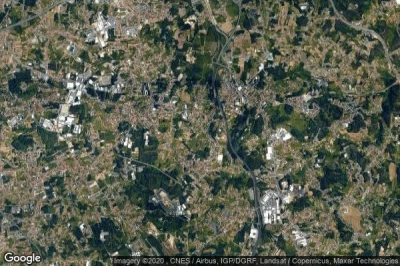 Vue aérienne de Perosinho