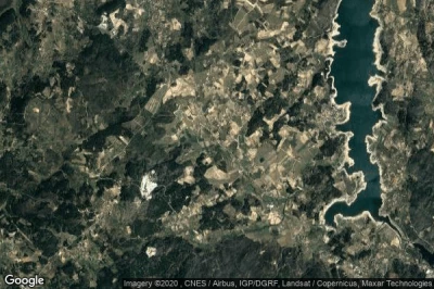 Vue aérienne de Rua