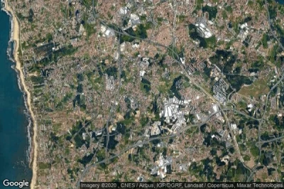 Vue aérienne de Vilar do Paraíso