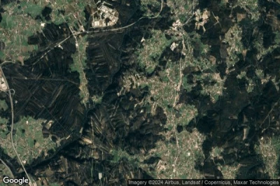 Vue aérienne de Pinheiro da Bemposta