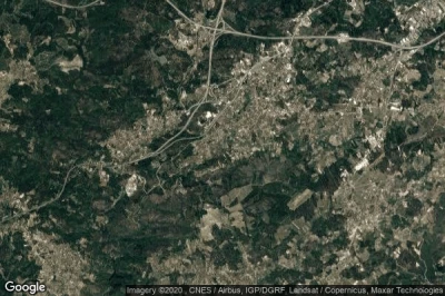 Vue aérienne de Vila Chã de Sá