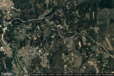 Vue aérienne de Macinhata do Vouga