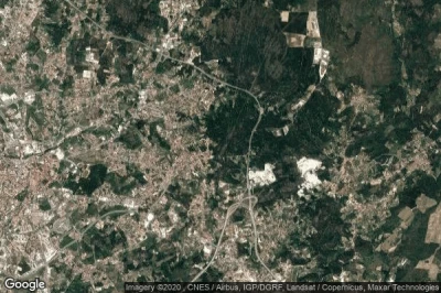Vue aérienne de Rio de Loba