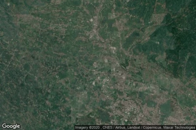 Vue aérienne de Sukamaju Kidul