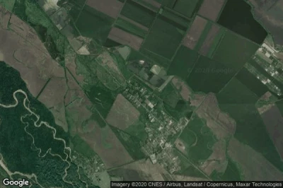Vue aérienne de Yuzhnyy