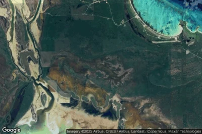 Vue aérienne de Crooked Island and Long Cay District