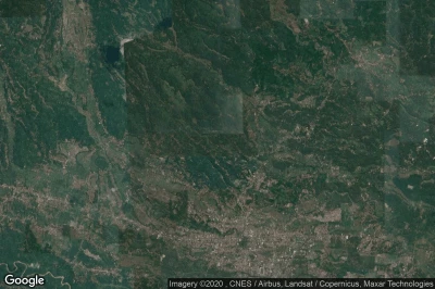 Vue aérienne de Mekarsari