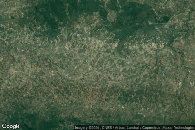 Vue aérienne de Pondokrejo Wetan