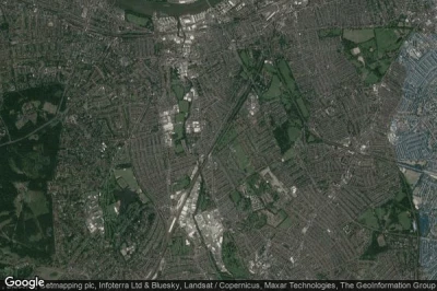 Vue aérienne de Earlsfield