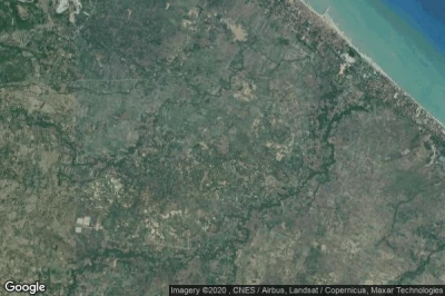 Vue aérienne de Mojokerto