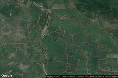 Vue aérienne de Pasirgaru