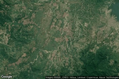 Vue aérienne de Sindangjawa