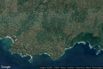 Vue aérienne de Sumbersih