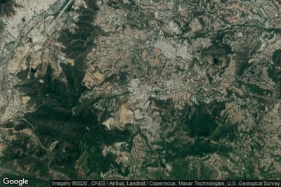 Vue aérienne de Municipio Baruta