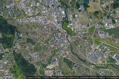 Vue aérienne de Linköpings S:t Lars