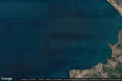 Vue aérienne de Dimos Lesbos