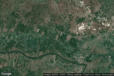 Vue aérienne de Babakbawo
