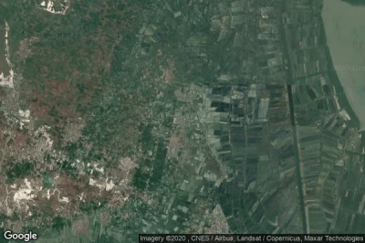 Vue aérienne de Ketapang