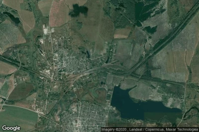 Vue aérienne de Belilovo