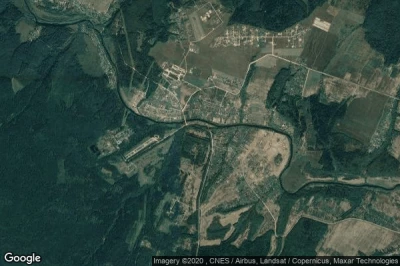 Vue aérienne de S”yanovo Vtoroye