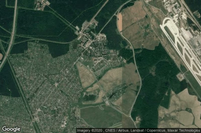 Vue aérienne de Skripino