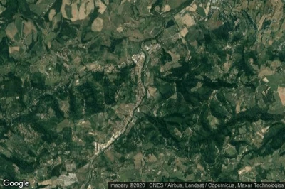 Vue aérienne de Calderino