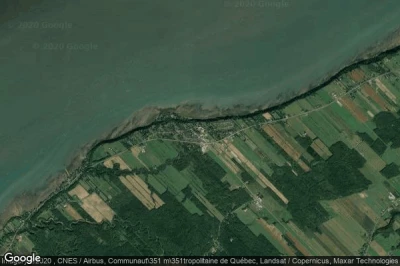 Vue aérienne de Saint-Antoine-de-Tilly