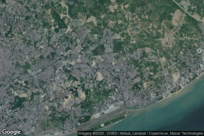 Vue aérienne de City of Balikpapan