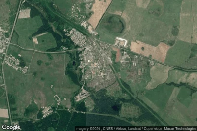 Vue aérienne de Privolzhskiy