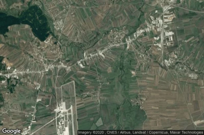 Vue aérienne de Opština Kosovo Polje