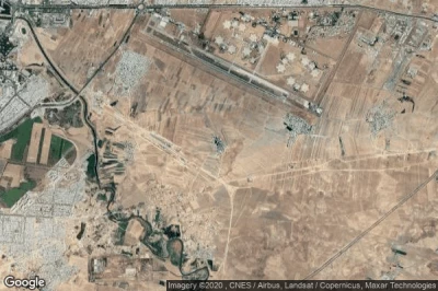 Vue aérienne de Ḩeşār-e Sefīd