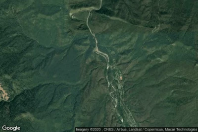 Vue aérienne de Yablonskiy