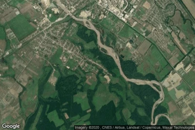 Vue aérienne de Yuzhnyy