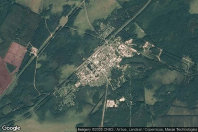 Vue aérienne de Svetlopolyansk