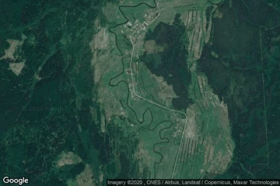 Vue aérienne de Klusovo