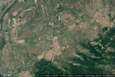 Vue aérienne de Obshtina Perushtitsa