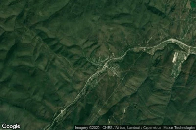 Vue aérienne de Gornyy