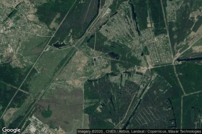 Vue aérienne de Potapovskoye