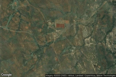 Vue aérienne de Shangani