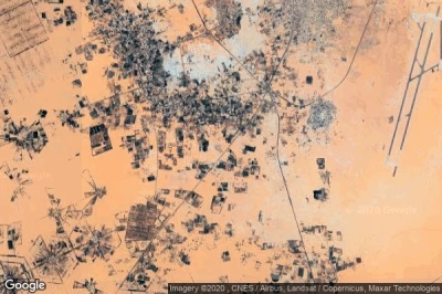 Vue aérienne de Al Kufrah